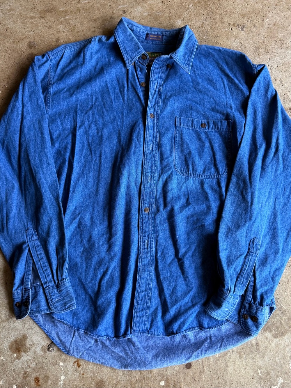 Ralph Lauren Indigo Denim Button-Down Shirt